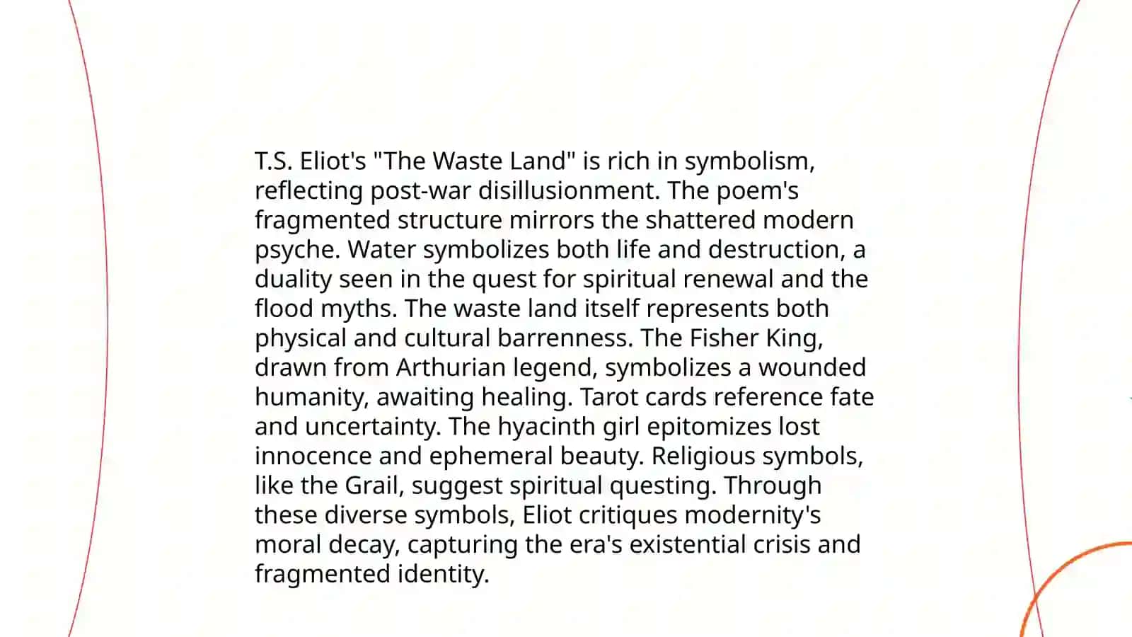 Symbolism in Modernist Literature 3
