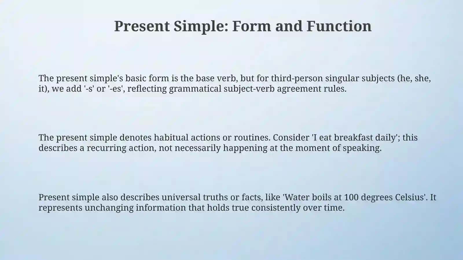 Presentsimple 3