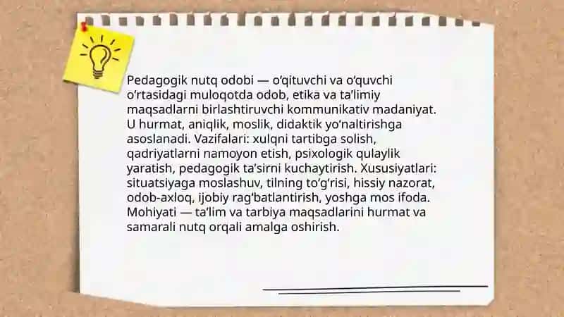 Pedagogik nutq odobi 3
