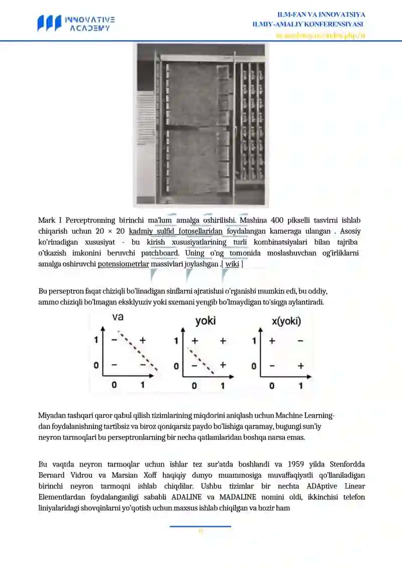 Neyron Tarmoqlar 3