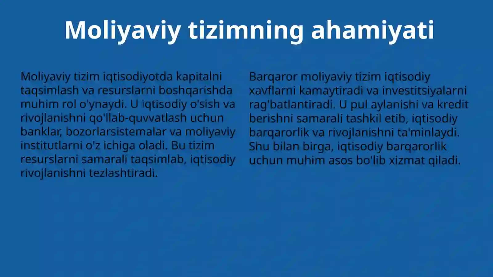 Moliyaviy tizim funksiyalari 3