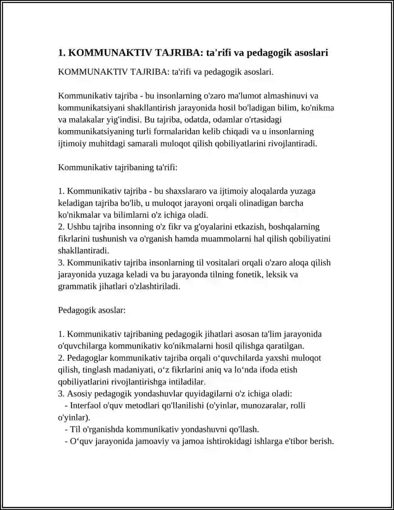 KOMMUNAKTIV TAJRIBA 3