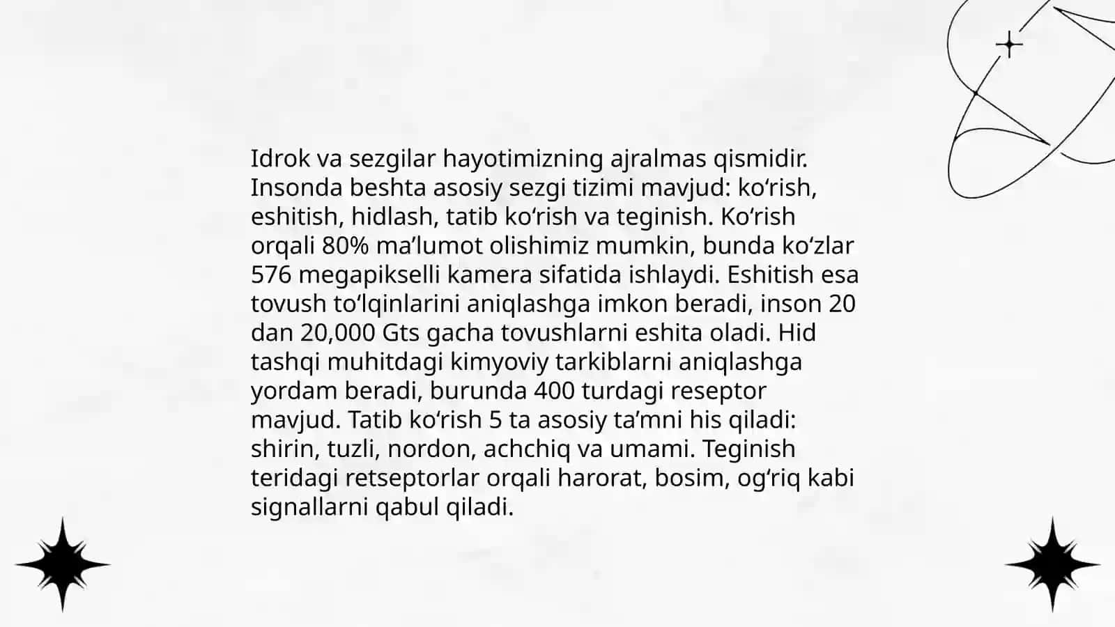 Idrok va uning xususiyatlari 3