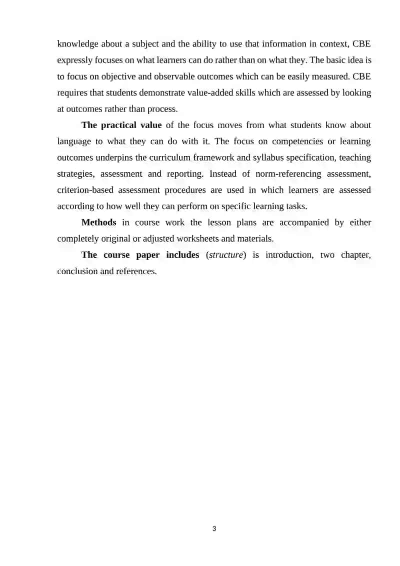 COMPETENCE AND PERFORMANCE IN LANGUAGE TEACHING PROFICIENCY 3