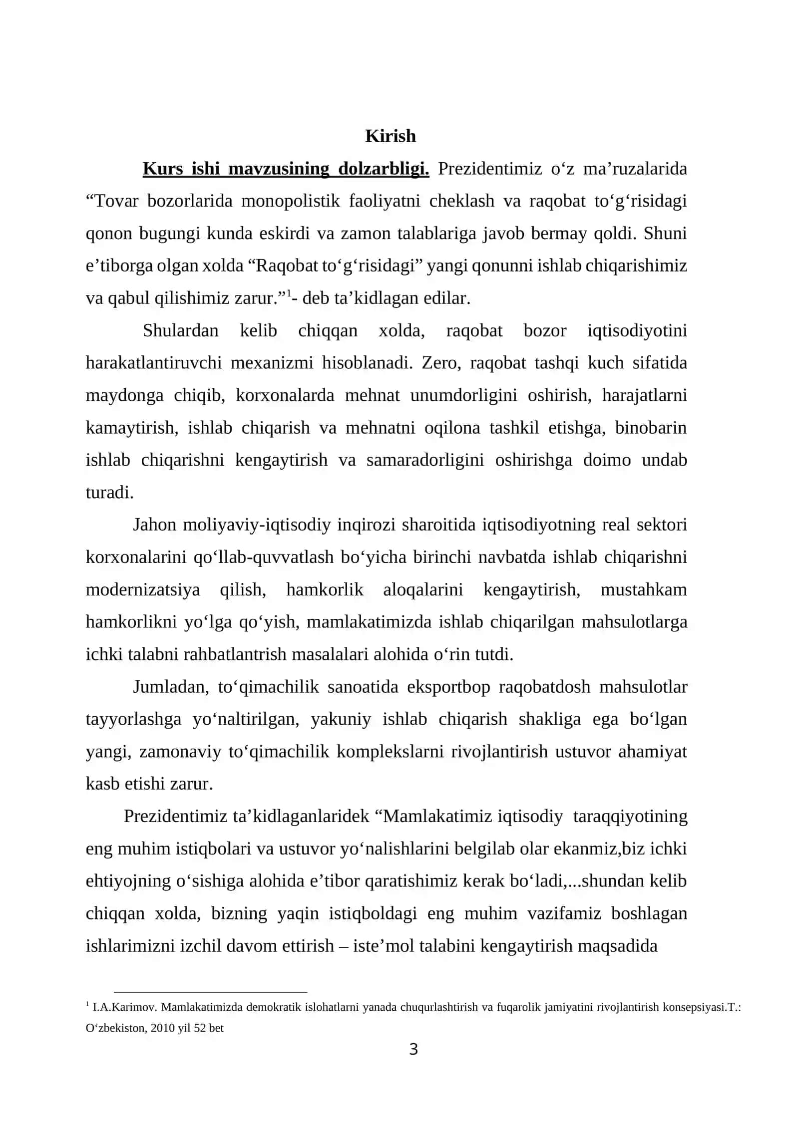 MONOPOL RAQOBATLASHGAN BOZOR 3