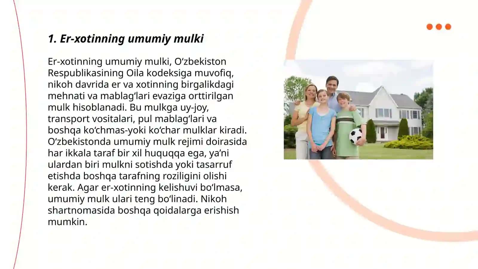 Er-xotin oʻrtasidagi mulk huquqi 3