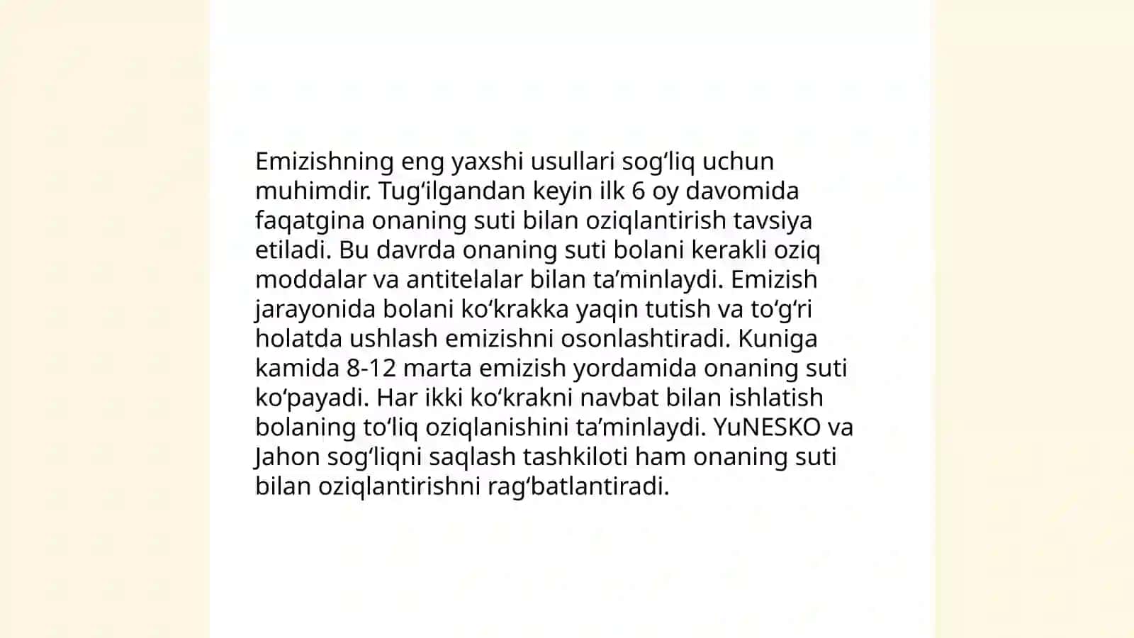 Emizishning 10 ta qoidasi 3