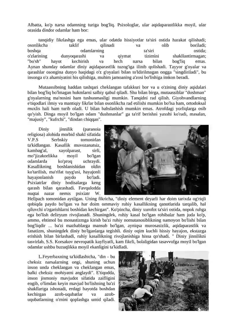 Diniy fanatizm asoslari va manbalari 3