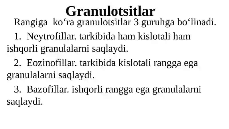 Leykotsitlar 3