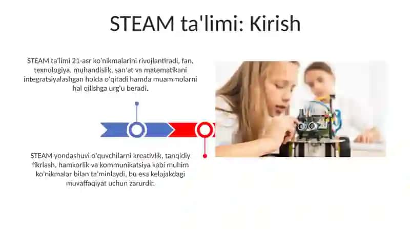STEAM ta'limi. (STEAM edukasion) 3