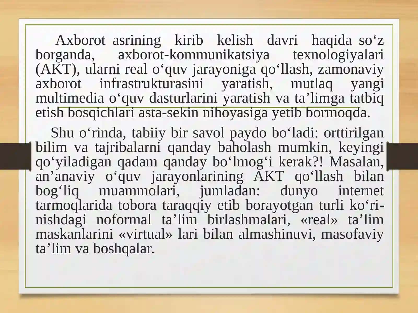 SMART texnologiyasi 3