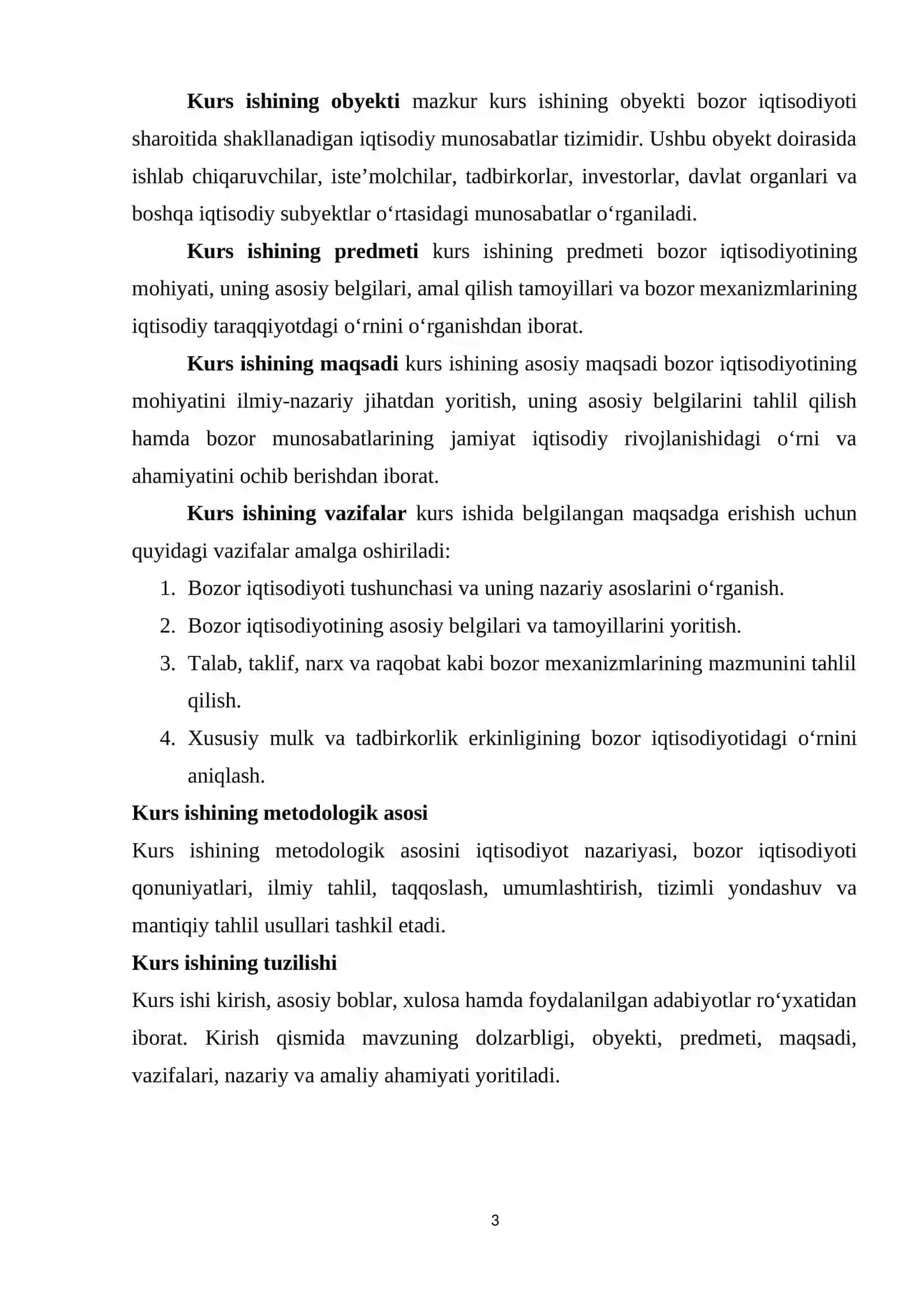 Bozor iqtisodiyoti 3