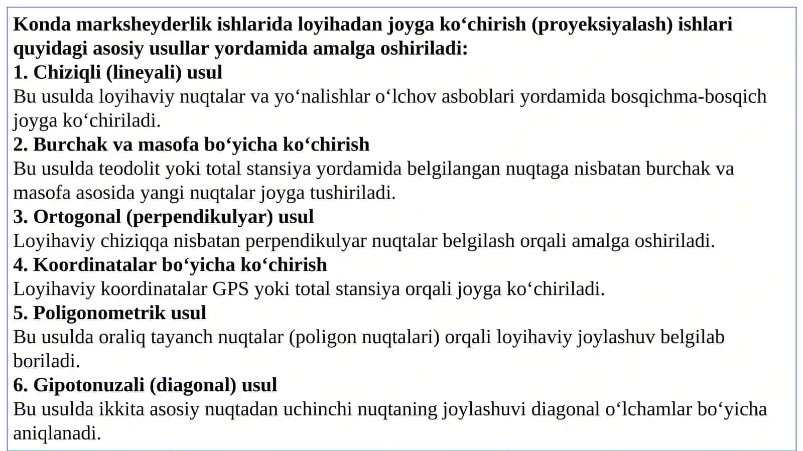 Loyiha joyga ko‘chirish ishlari 3