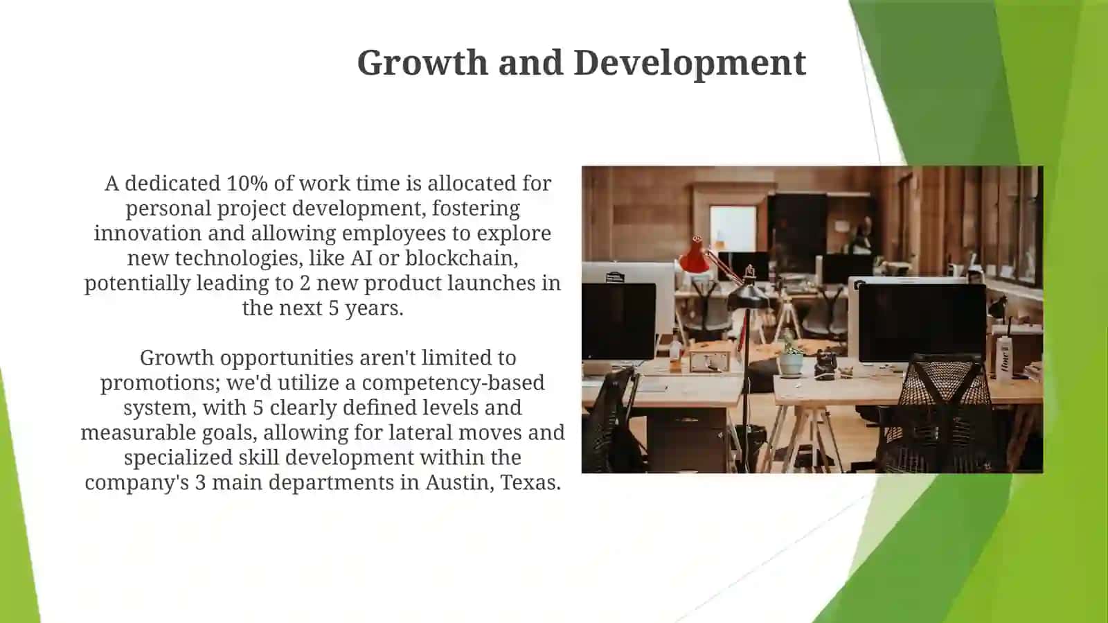 Growth and Development Plan 3