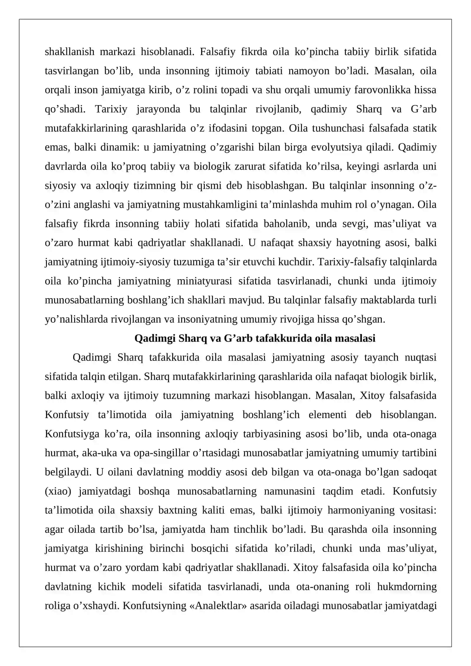Oila — jamiyatning asosiy bo‘g‘ini sifatida. 3