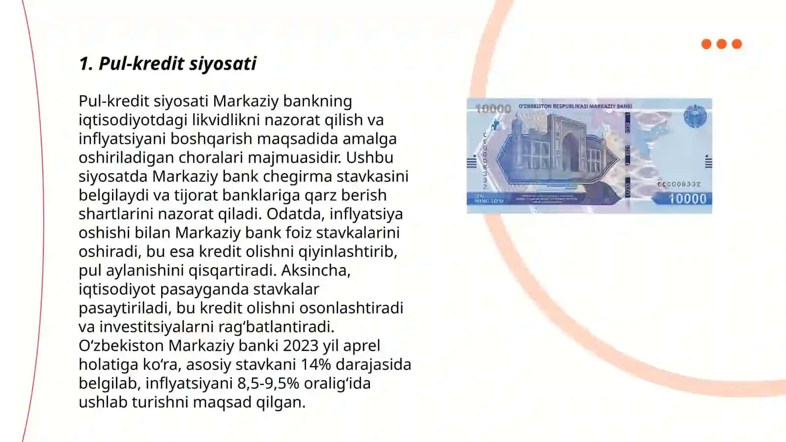 Pul islohatlari 3