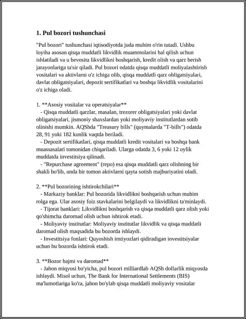 PUL BOZORI INSTRUMENTLARI 3