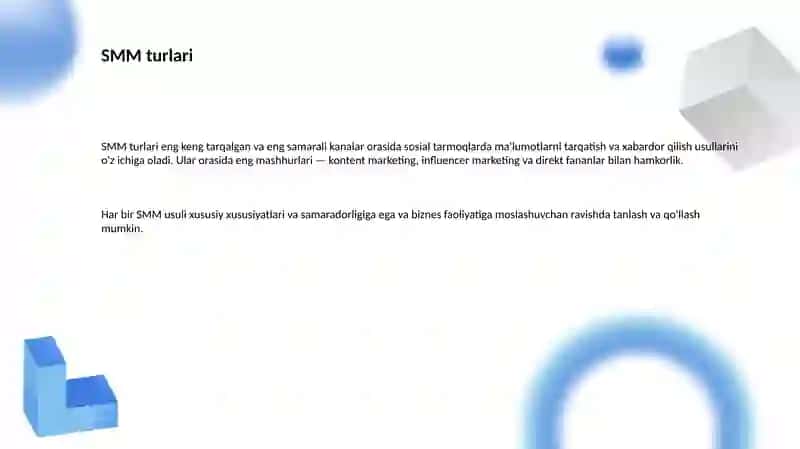 SMM va Raqamli Marketing: Talabalar uchun amaliy qo‘llanma 3
