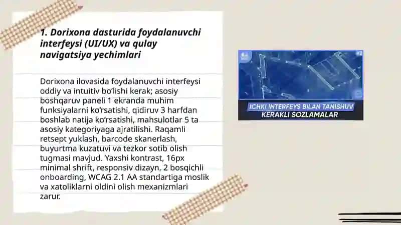 Dorixona va Tibbiyot Dasturlari 3