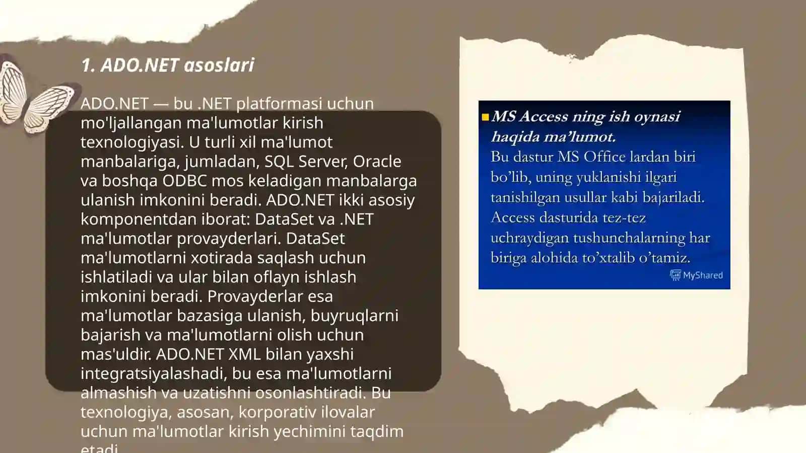 ADO.NET asoslari 3