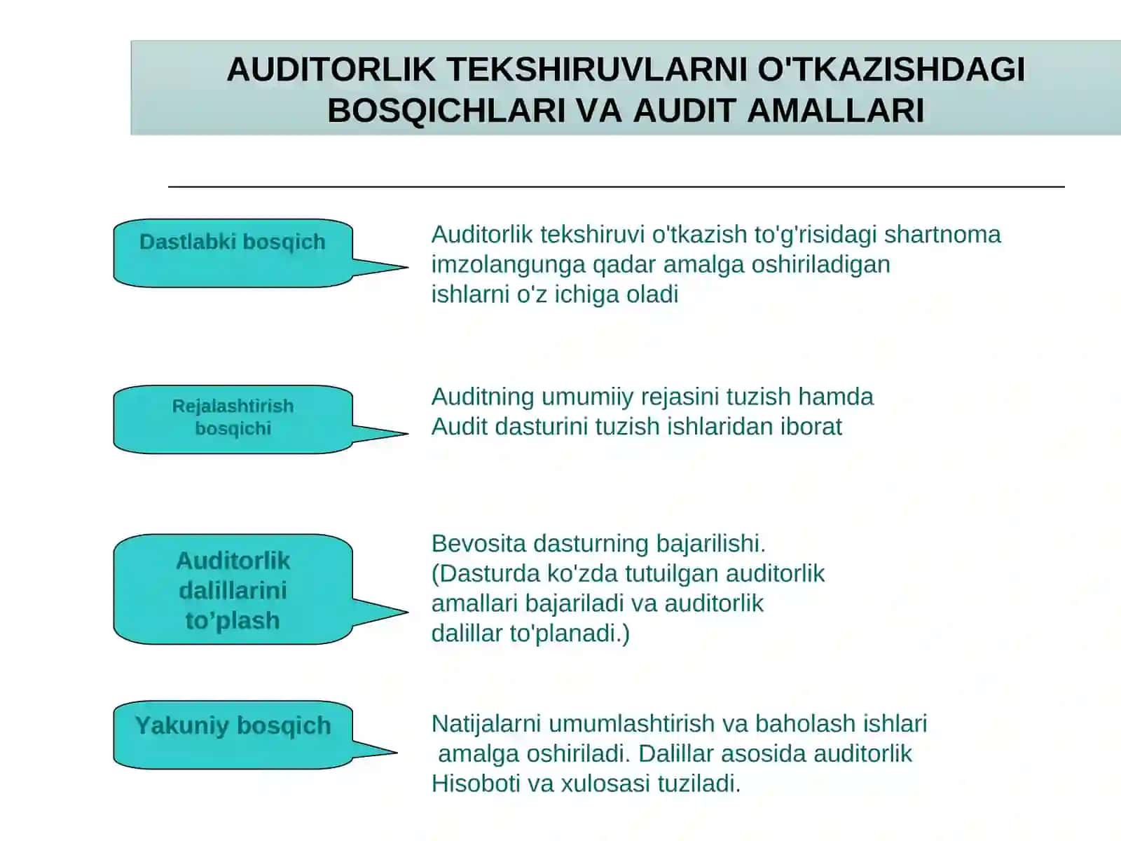 Auditorlik dalillar 3