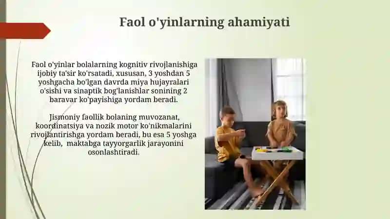 Harakatli o‘yinlar ahamiyati 3