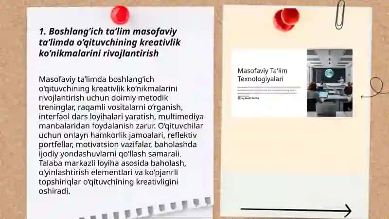 Boshlang’ich talim masofaviy ta’limda o’qituvchining kreativligi 3