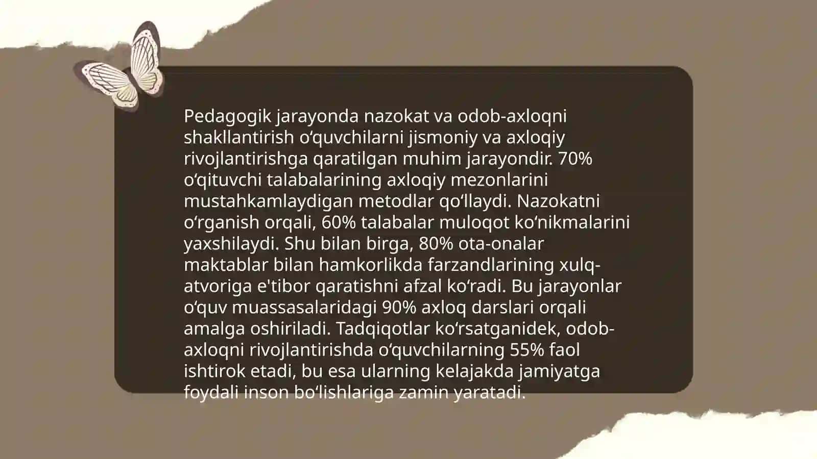 Pedagogik nazokat va odob-axloq 3