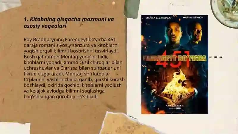Farengeyt bo’yicha 451 daraja kitobi 3
