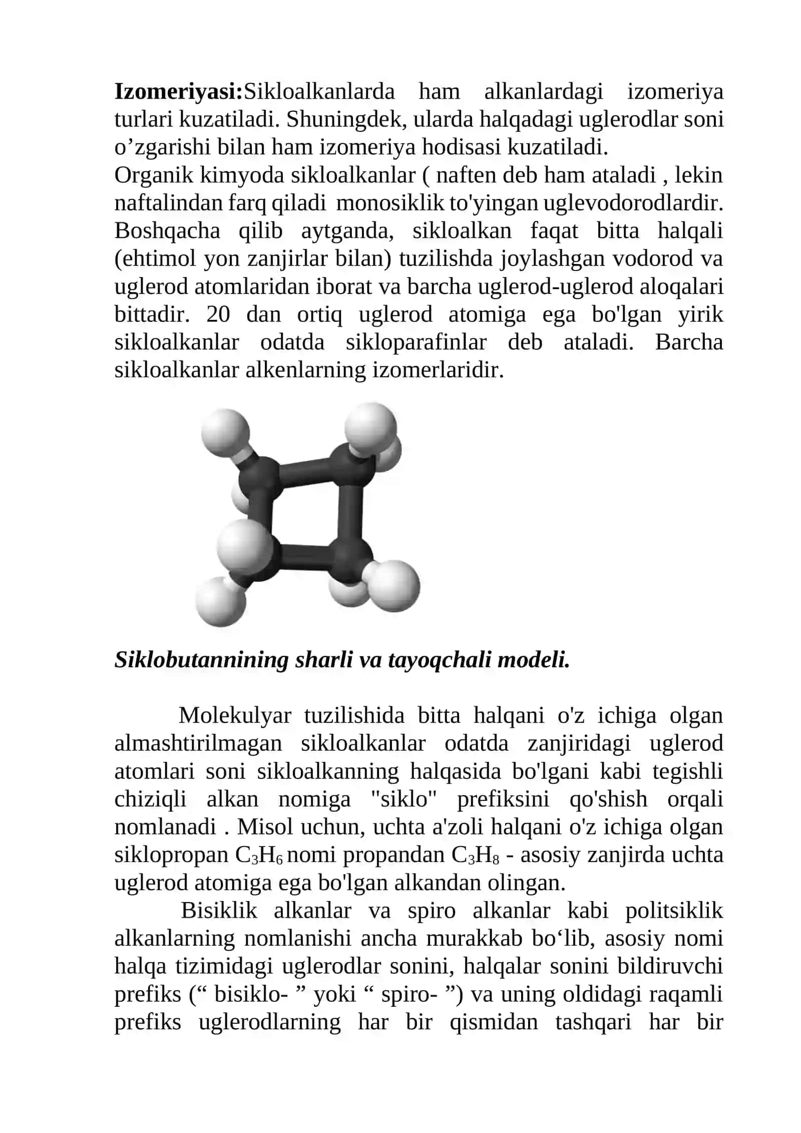 NEFT TARKIBIDAGI SIKLOALKANLAR (NAFTENLAR) 3