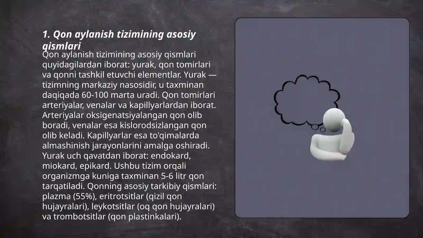 Qon aylanish sistemasi va uning tuzilishi 3