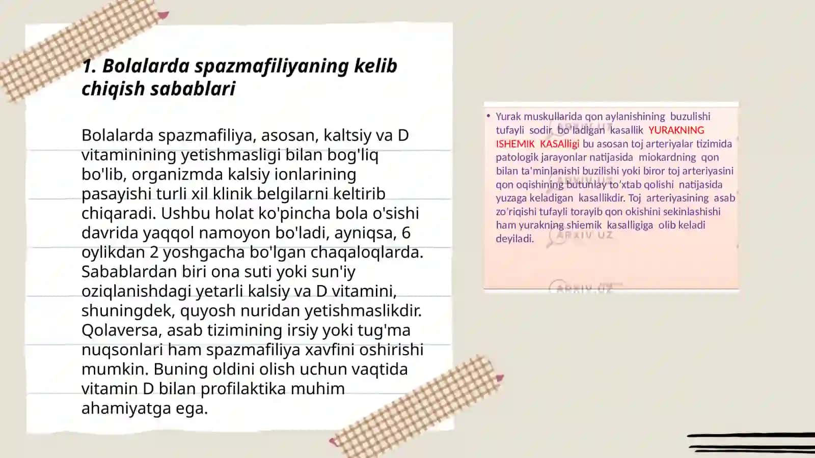 Bolalarda spazmafiliya kasalligi 3