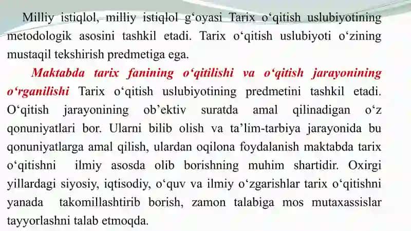 Tarix o‘qitish usullari 3