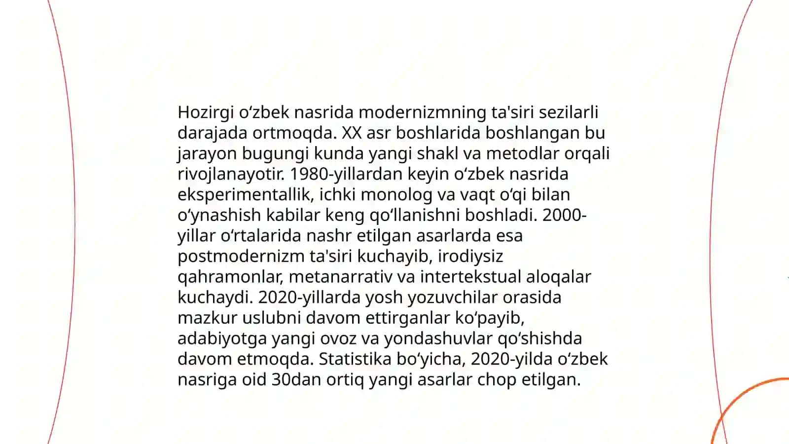 Hozirgi o‘zbek nasri hikoyachilikning yangilanish tamoyillari 3