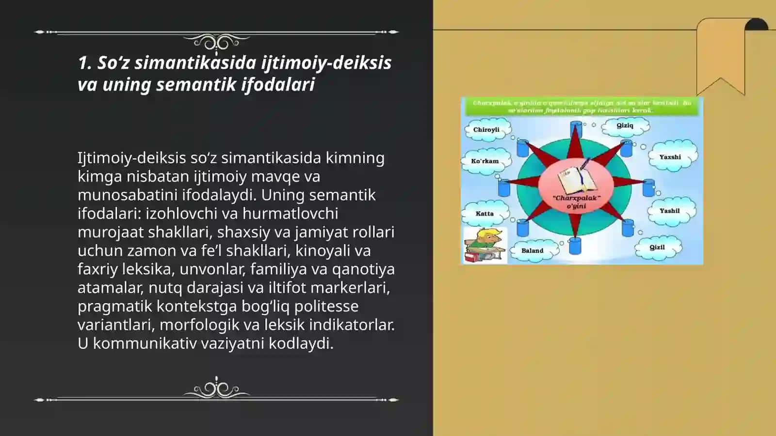 Soʻz simantikasida ijtimoiy komponentlar 3