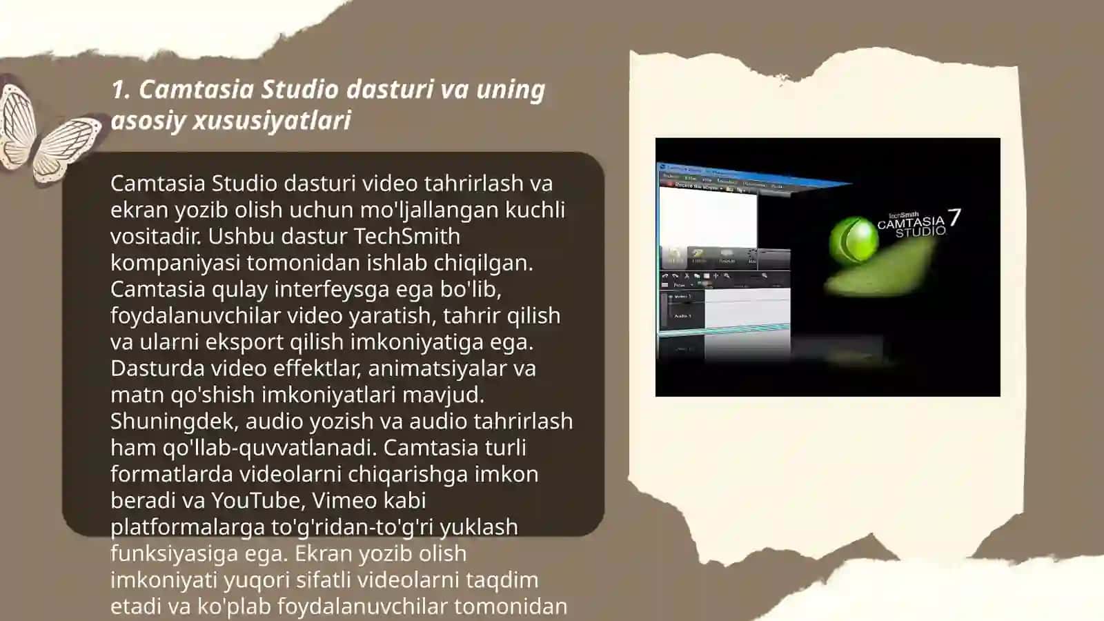 Camtasia Studio 3