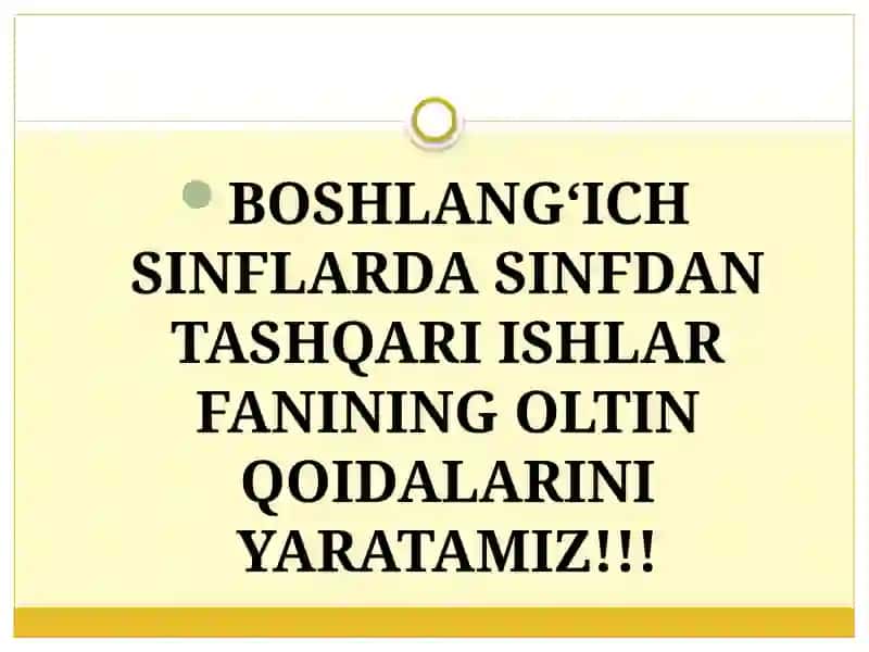 Sinfdan va maktabdan tashqaritarbiyaviy ishlar 3