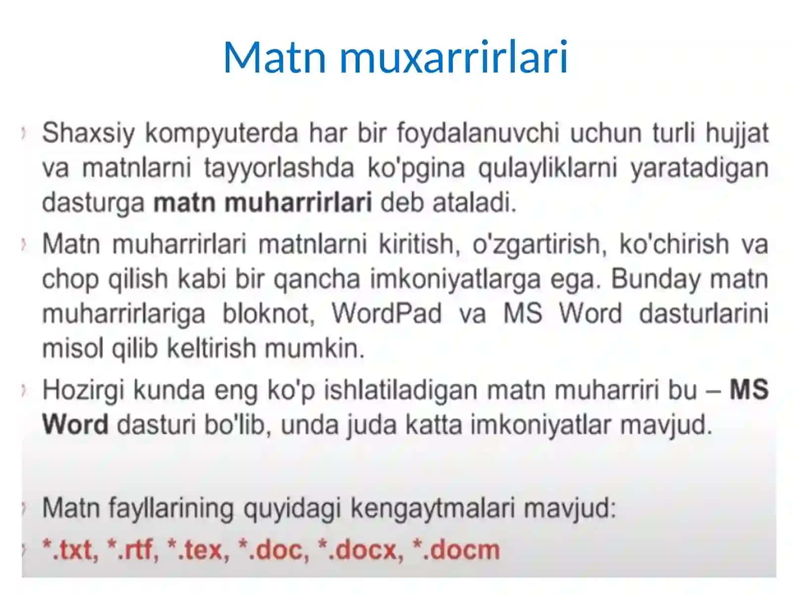 Matnmuxarrirlari 3