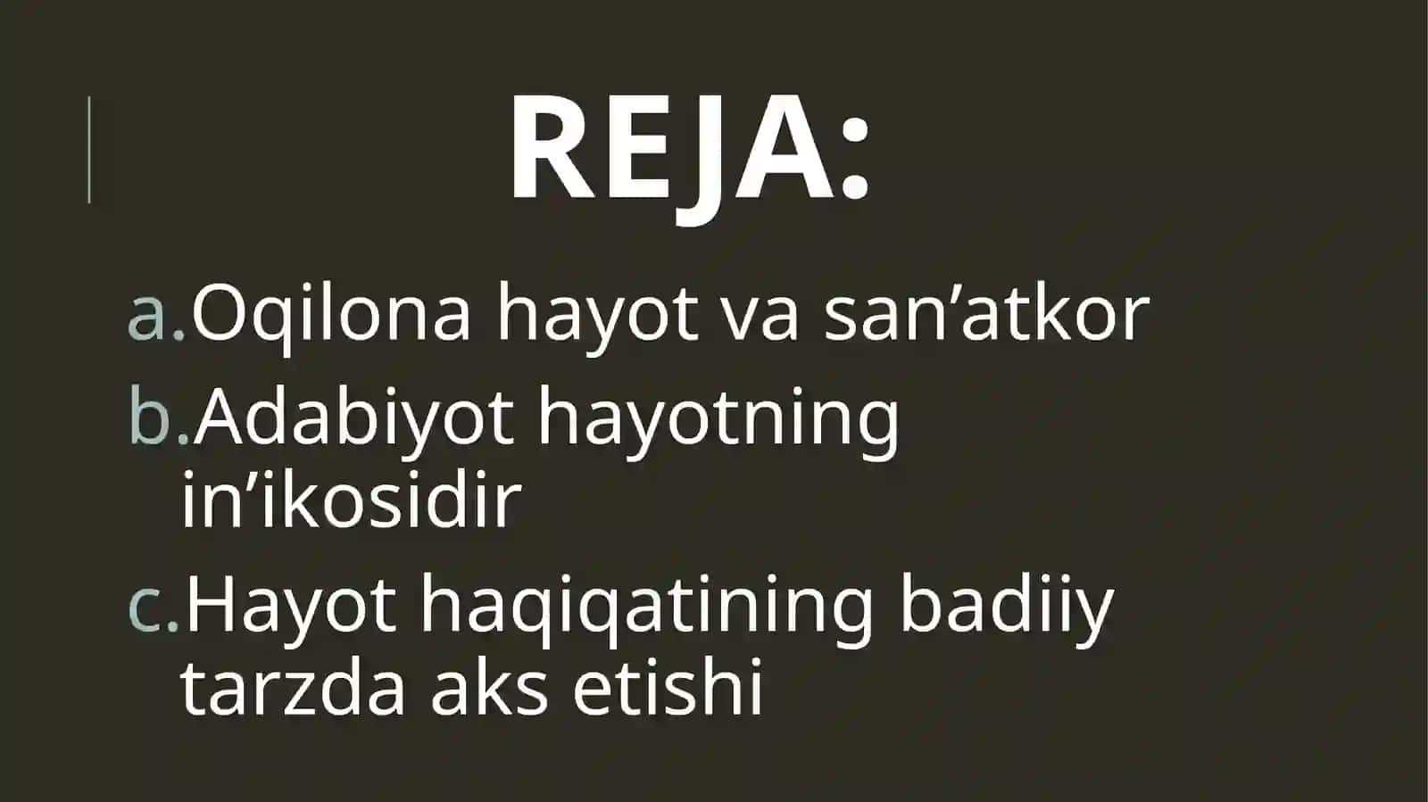 ’’yulduzlitunlar’’romanida  hayot  haqiqati 3