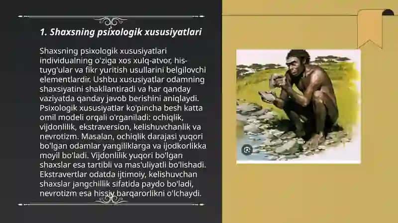 Psixologiyada Shaxs tushunchasi 3