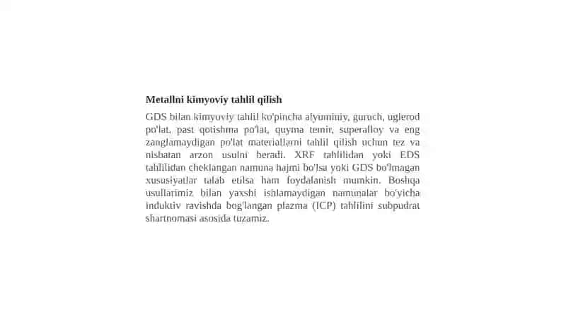 Metallarni mikrotuzilishini tahlil qilish 3