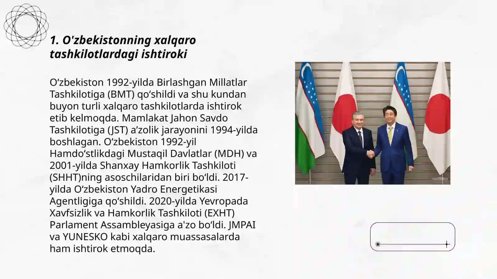 O'zbekiston va jahon hamjamiyati 3