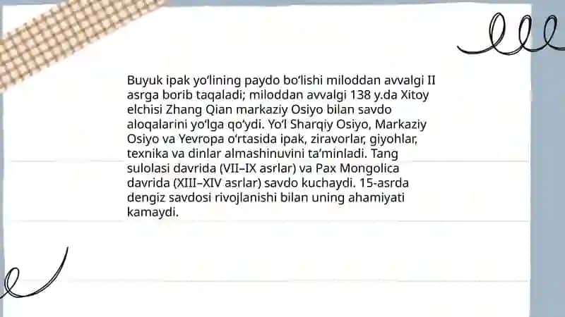 Buyuk ipak yoʻli 3