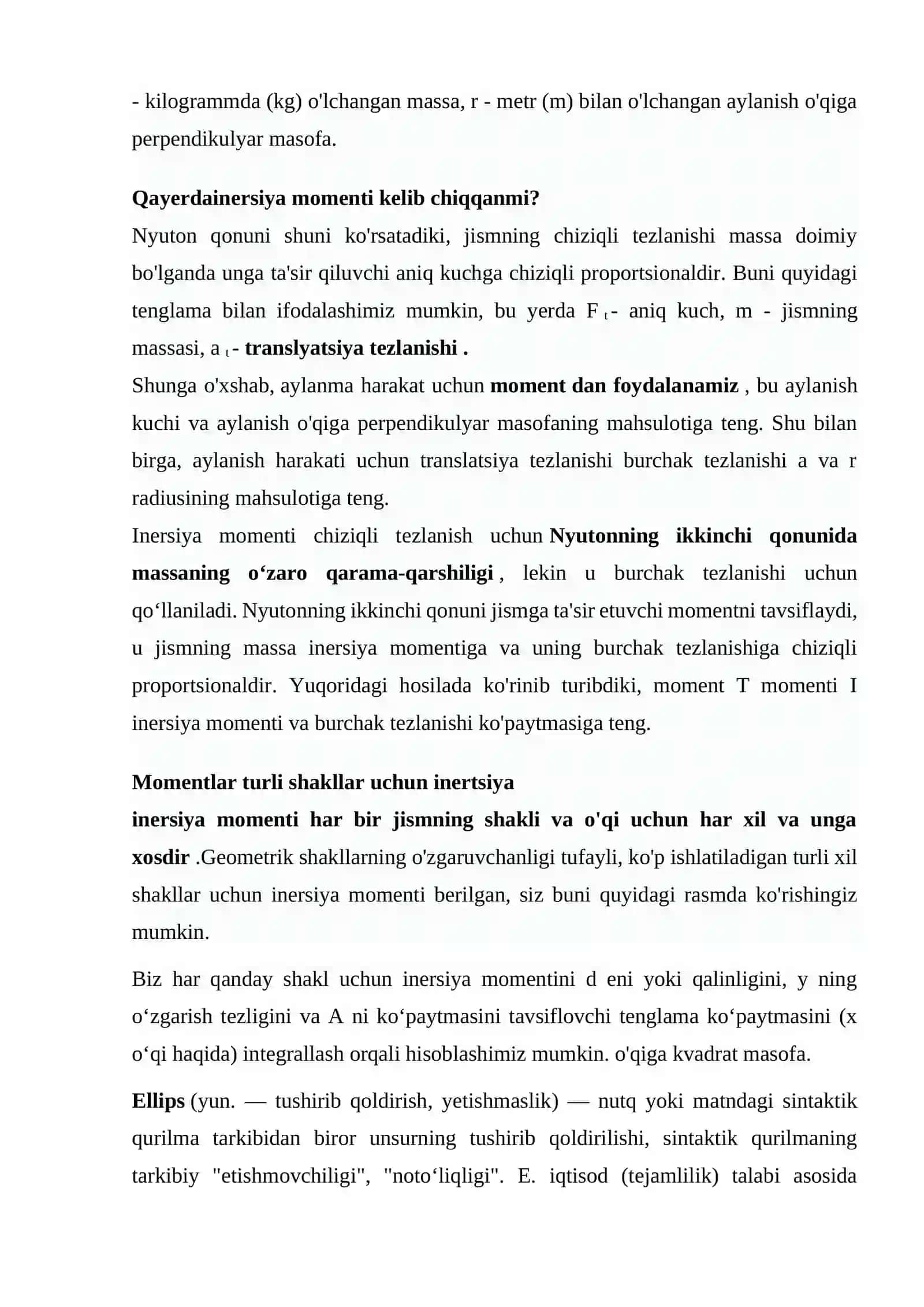 INERSIYA RADIUSI VA ELLIPSI 3