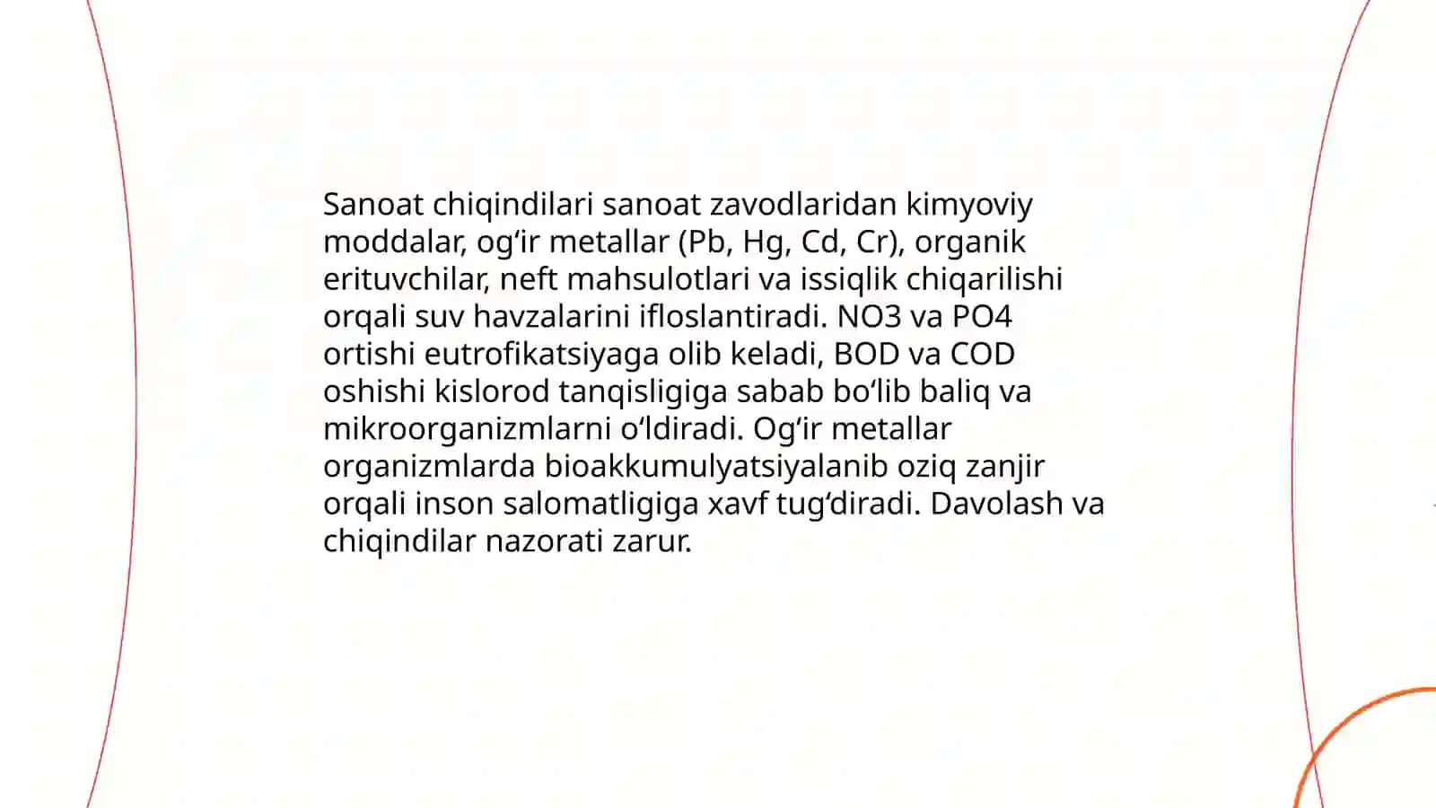 Suv havzalarining ifloslanishi 3