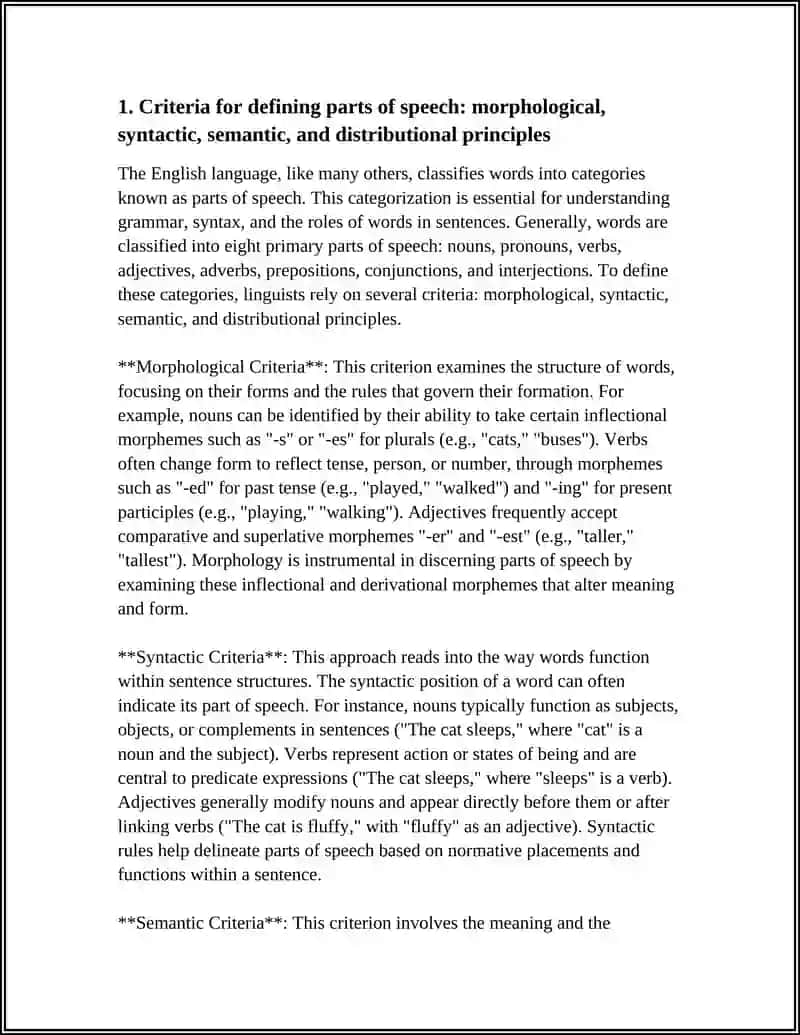 PARTS OF SPEECH IN DIFFERENT LANGUAGES AND THEIR CLASSIFICATION PRINCIPLES 3