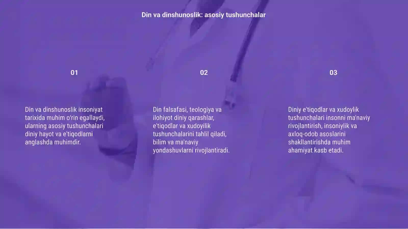 Din falsafasi va uning ma'nosi 3