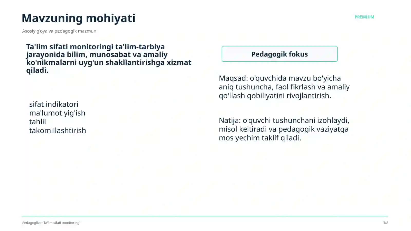 Ta'lim sifati monitoringi 3