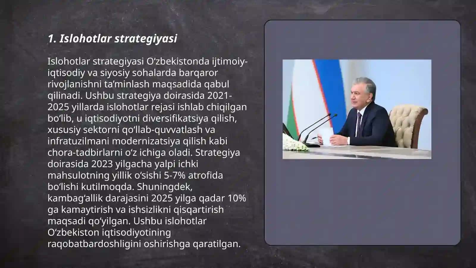 Islohotlar strategiyasi 3