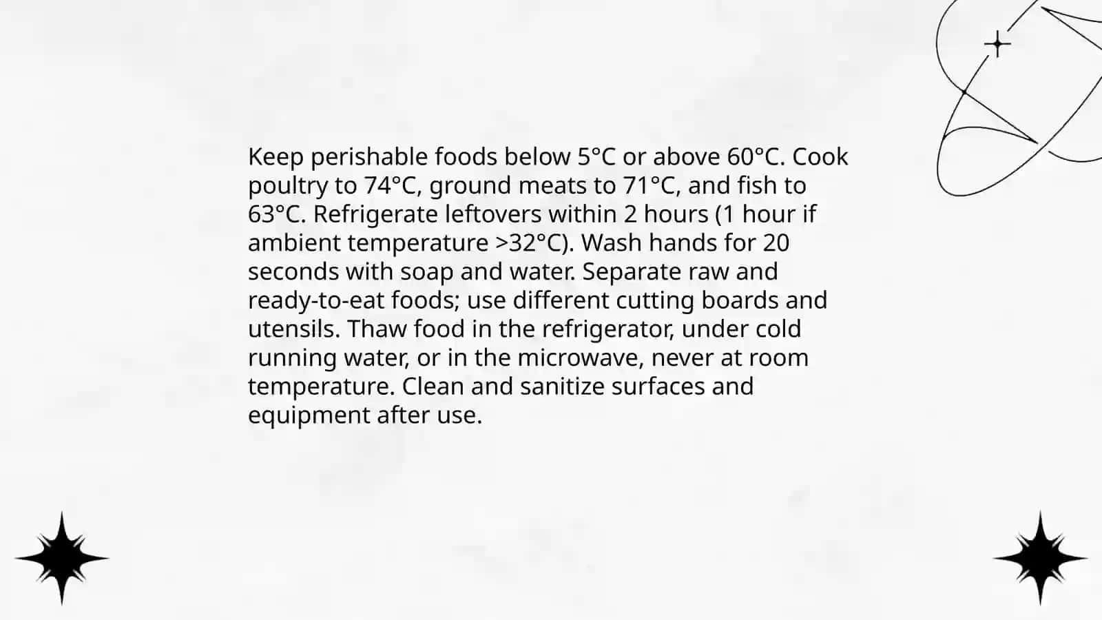 Food Safety and Hygiene Plan 3